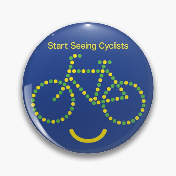 Aperçu de l'œuvre Commencez à voir des cyclistes créée et vendue par Spokelore.