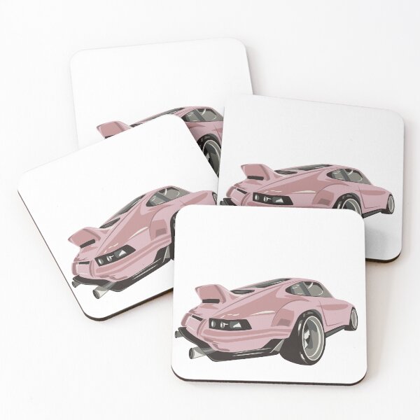 Item preview, Pink Porsche 911 designed and sold by sodajelly-co.