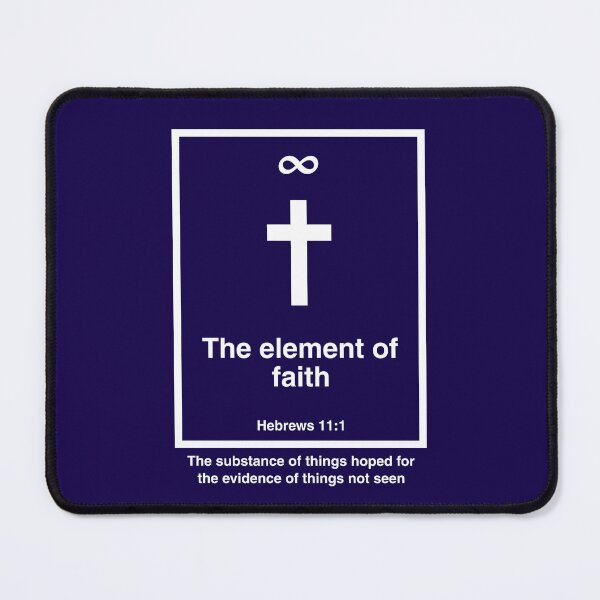 Item preview, Element of Faith periodic table element Christian designed and sold by KingdomEmporium.