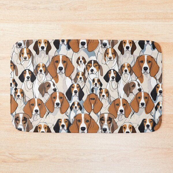 Item preview, All The Beagles Print designed and sold by GlomTho.