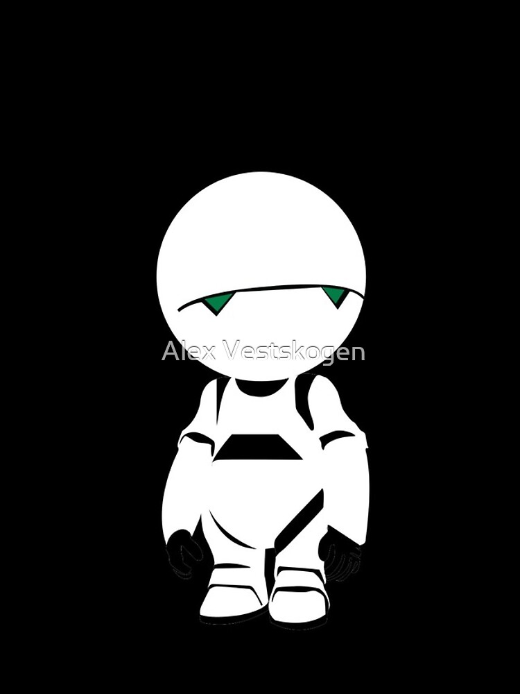 "the hitchhiker's guide to the galaxy depressed robot" iPhone Case