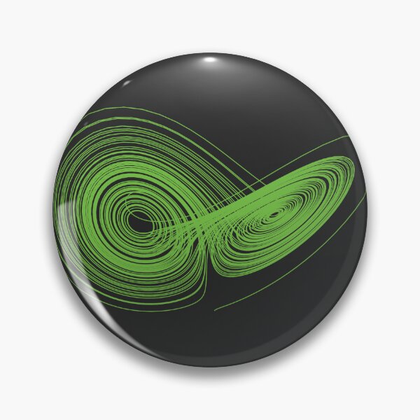 Item preview, Green Lorenz Unleashed: The Butterfly Effect in Chaos designed and sold by Rice Rocca.