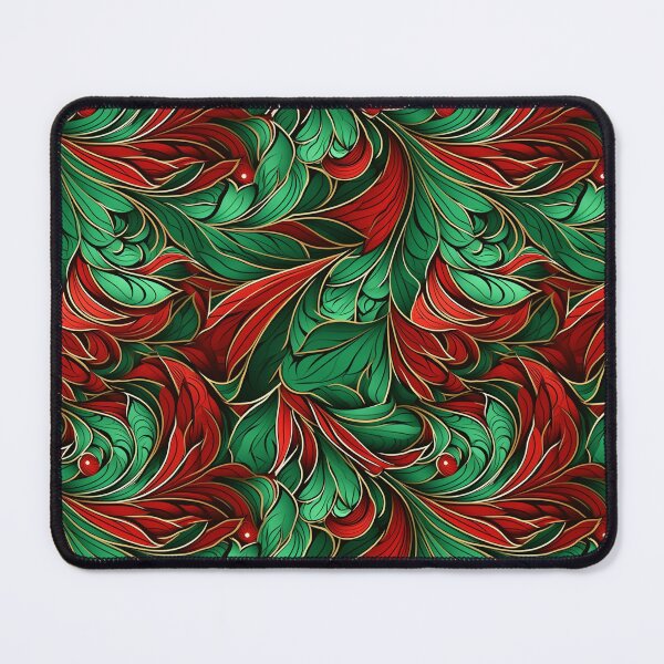 Item preview, Abstract Christmas Red, green, gold designed and sold by melridger.