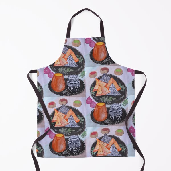Item preview, Chai and Samosa designed and sold by Kiruthikaarts.