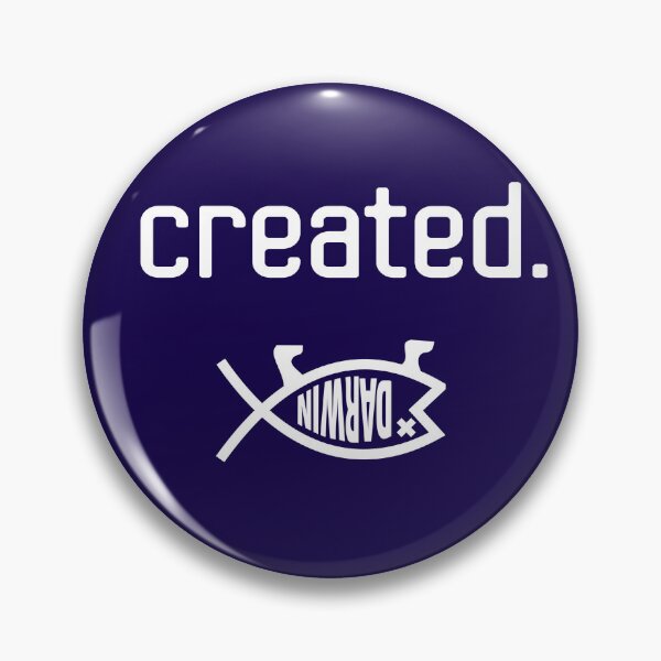 Item preview, Created - in support of Intelligent Design with Darwin Ichthys Fish designed and sold by KingdomEmporium.
