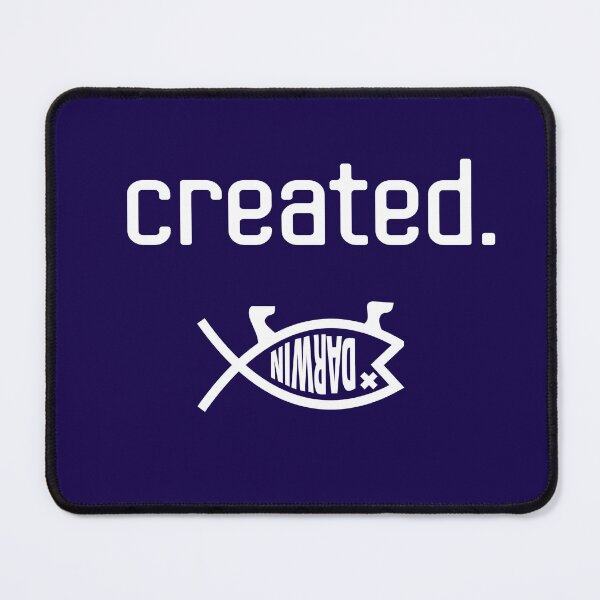 Item preview, Created - in support of Intelligent Design with Darwin Ichthys Fish designed and sold by KingdomEmporium.