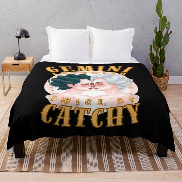 Item preview, Gemini Laughter: Twice As Catchy. gemini zodiac sign designed and sold by ZodiacWonders.
