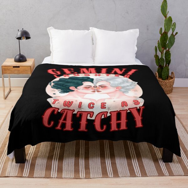 Item preview, Gemini Laughter: Twice As Catchy. gemini astrology designed and sold by ZodiacWonders.