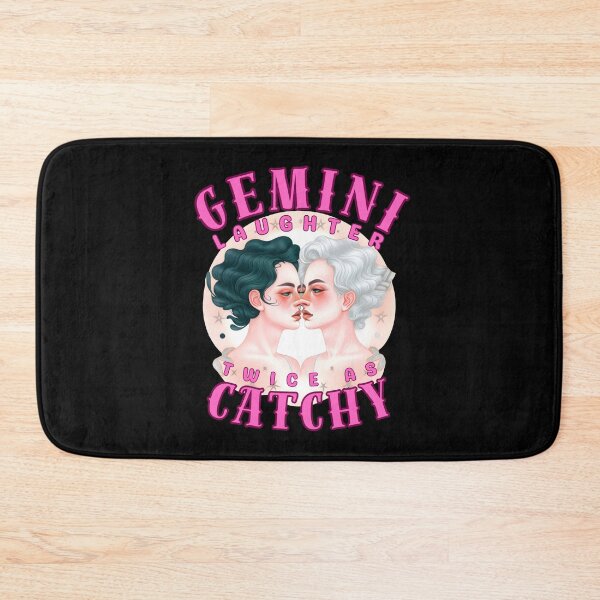 Item preview, Gemini Laughter: Twice As Catchy. gemini astrological sign designed and sold by ZodiacWonders.