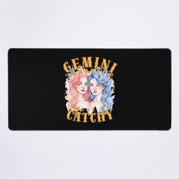 Item preview, Gemini Laughter: Twice As Catchy. gemini funny designed and sold by ZodiacWonders.