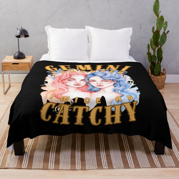 Item preview, Gemini Laughter: Twice As Catchy. gemini funny designed and sold by ZodiacWonders.