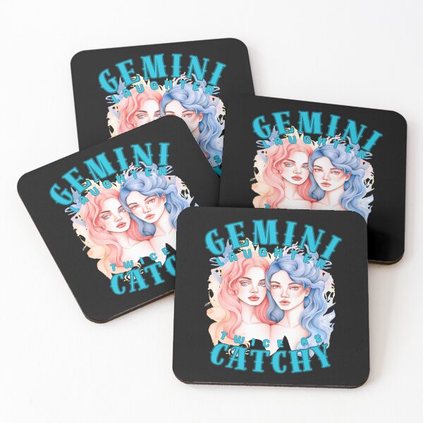 Item preview, Gemini Laughter: Twice As Catchy. gemini may designed and sold by ZodiacWonders.