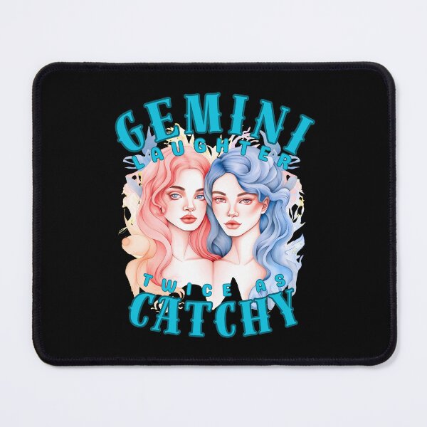 Item preview, Gemini Laughter: Twice As Catchy. gemini may designed and sold by ZodiacWonders.