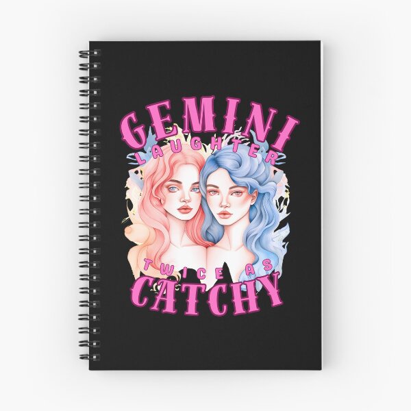 Item preview, Gemini Laughter: Twice As Catchy. gemini lovers designed and sold by ZodiacWonders.