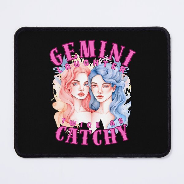Item preview, Gemini Laughter: Twice As Catchy. gemini lovers designed and sold by ZodiacWonders.