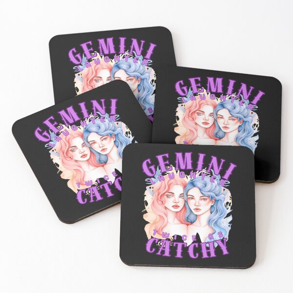 Item preview, Gemini Laughter: Twice As Catchy. gemini season designed and sold by ZodiacWonders.