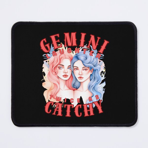 Item preview, Gemini Laughter: Twice As Catchy. gemini june designed and sold by ZodiacWonders.