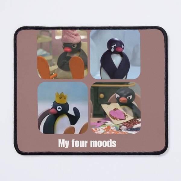 Item preview, Many Moods of Penguin designed and sold by selahrae.