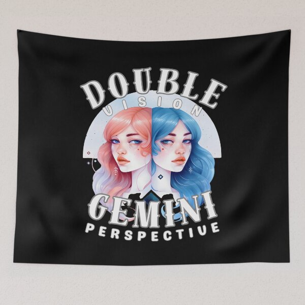 Item preview, Double Vision: Gemini Perspective designed and sold by ZodiacWonders.