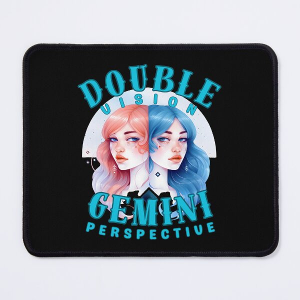 Item preview, Double Vision: Gemini Perspective. gemini birthday designed and sold by ZodiacWonders.