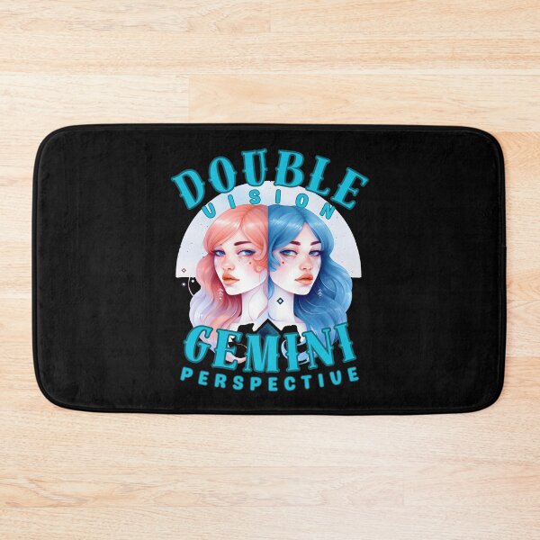 Item preview, Double Vision: Gemini Perspective. gemini birthday designed and sold by ZodiacWonders.