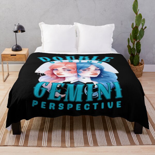 Item preview, Double Vision: Gemini Perspective. gemini birthday designed and sold by ZodiacWonders.