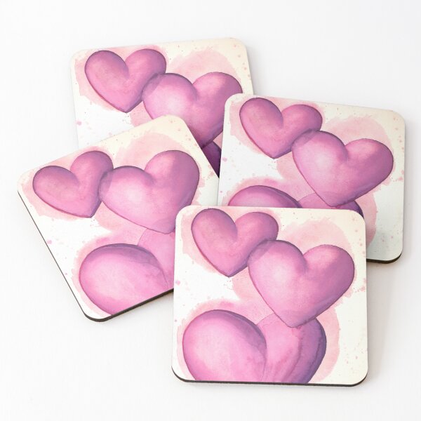 Item preview, 3 Splattered Hearts designed and sold by ShawnaHuntArt.