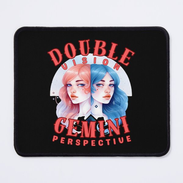 Item preview, Double Vision: Gemini Perspective. gemini astrology designed and sold by ZodiacWonders.