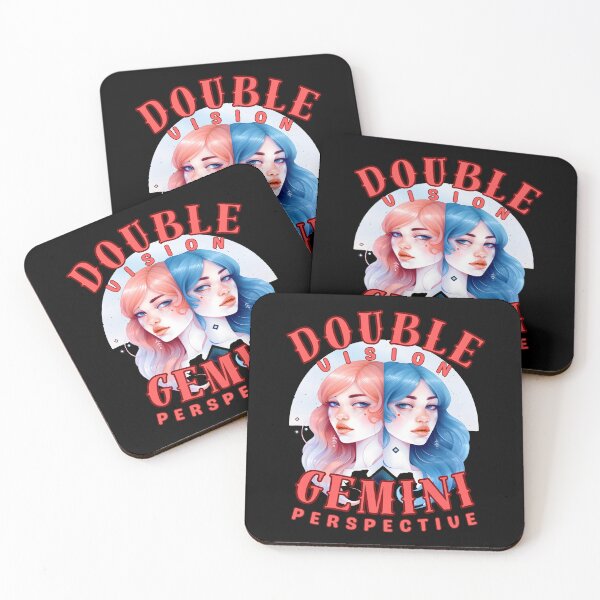 Item preview, Double Vision: Gemini Perspective. gemini astrology designed and sold by ZodiacWonders.