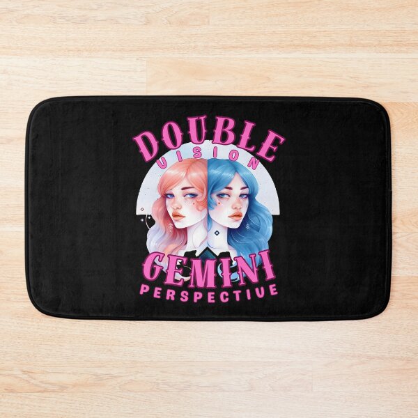 Item preview, Double Vision: Gemini Perspective. gemini astrological sign designed and sold by ZodiacWonders.