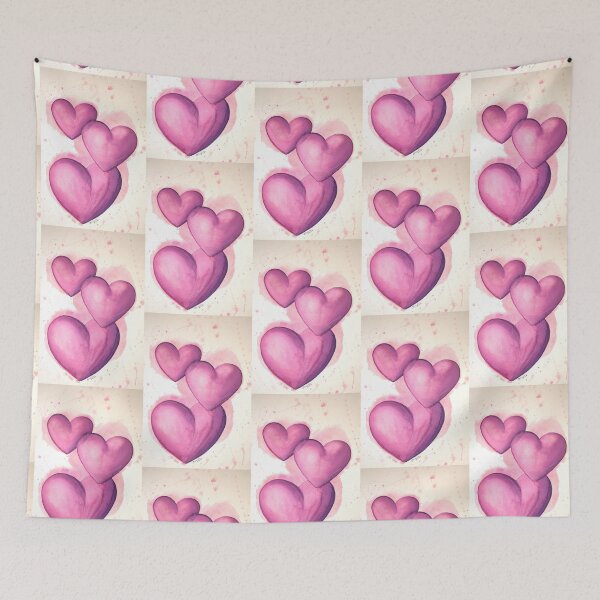 Item preview, 3 Splattered Hearts designed and sold by ShawnaHuntArt.