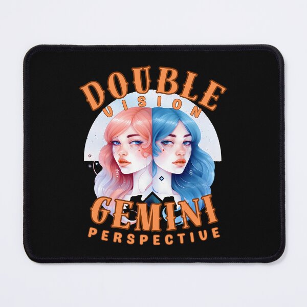 Item preview, Double Vision: Gemini Perspective. gemini quote designed and sold by ZodiacWonders.