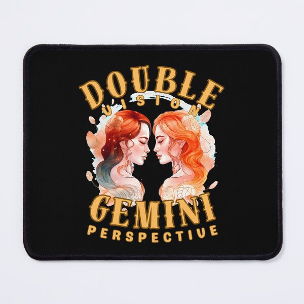 Item preview, Double Vision: Gemini Perspective. gemini funny designed and sold by ZodiacWonders.