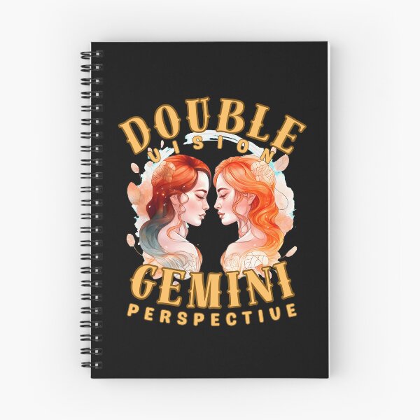 Item preview, Double Vision: Gemini Perspective. gemini funny designed and sold by ZodiacWonders.