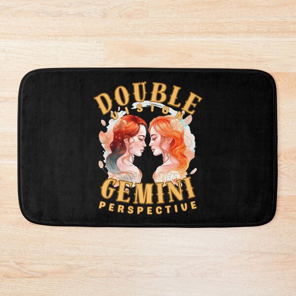 Item preview, Double Vision: Gemini Perspective. gemini funny designed and sold by ZodiacWonders.