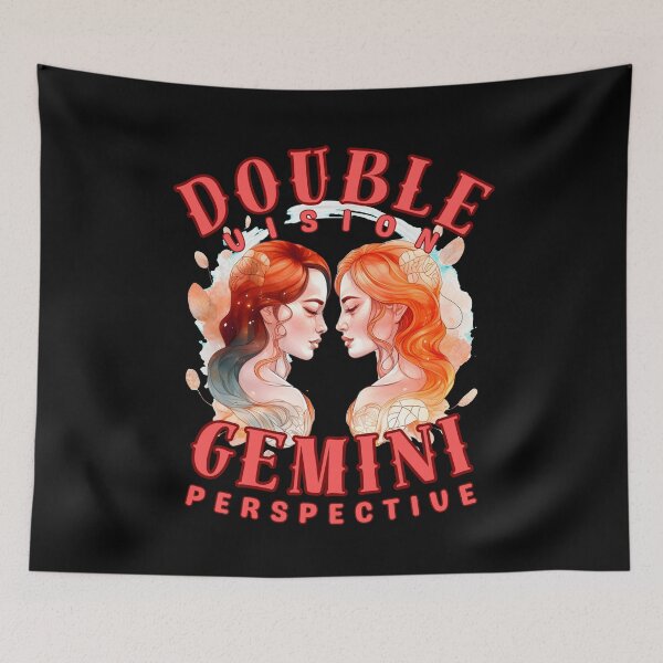 Item preview, Double Vision: Gemini Perspective. gemini june designed and sold by ZodiacWonders.