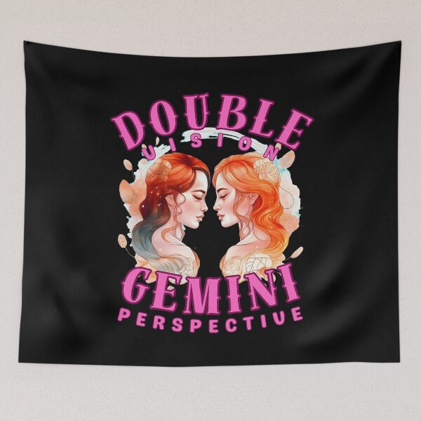 Item preview, Double Vision: Gemini Perspective. gemini lovers designed and sold by ZodiacWonders.