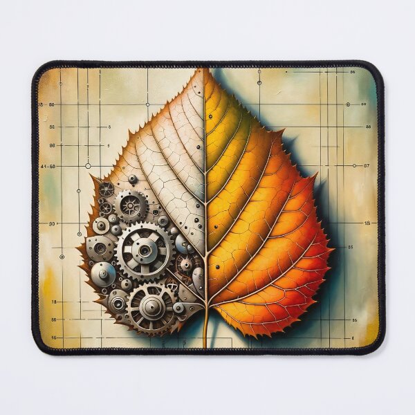 Item preview, Steampunk Aspen Leaf designed and sold by NovosArt.