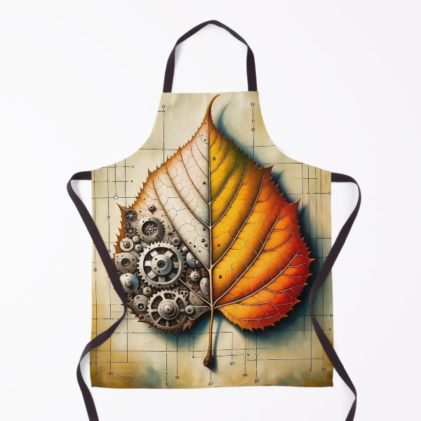Item preview, Steampunk Aspen Leaf designed and sold by NovosArt.