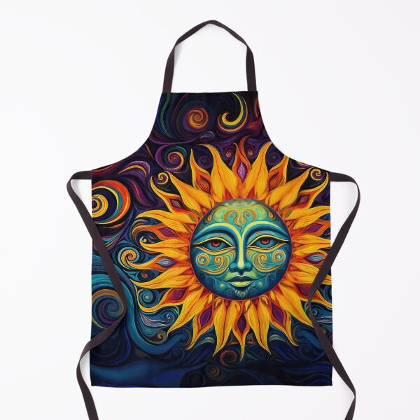 Item preview, Cosmic Sun Face designed and sold by Peggy Collins.