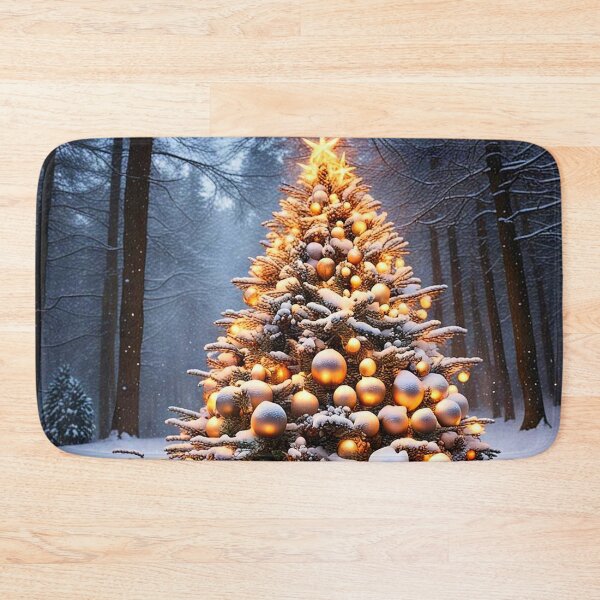 Item preview, Pine tree pinecones in the snow designed and sold by Earth Nature Creations.