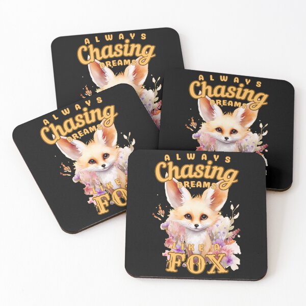 Item preview, Always Chasing Dreams, Like A Fox. fox lover designed and sold by FoxVibes.