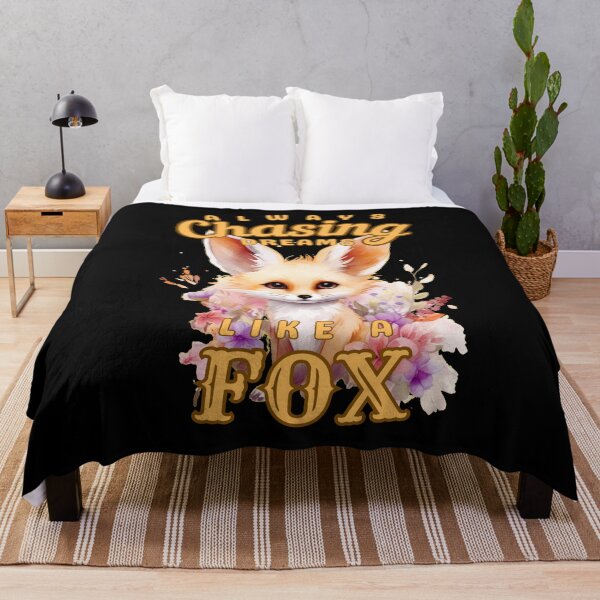 Item preview, Always Chasing Dreams, Like A Fox. fox lover designed and sold by FoxVibes.