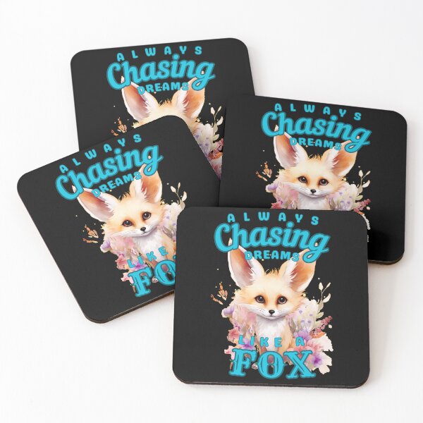 Item preview, Always Chasing Dreams, Like A Fox. fox face designed and sold by FoxVibes.