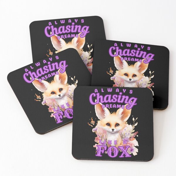 Item preview, Always Chasing Dreams, Like A Fox. realistic fox designed and sold by FoxVibes.