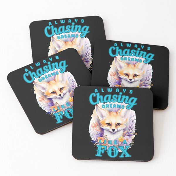 Item preview, Always Chasing Dreams, Like A Fox. snow fox designed and sold by FoxVibes.