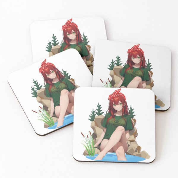 Item preview, Casual Chic Anime Girl | Relaxed Vibes Art Print designed and sold by Anime-Community.