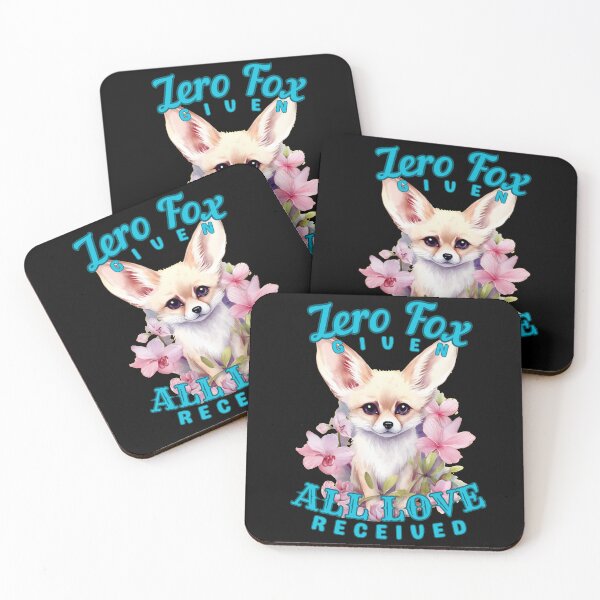 Item preview, Zero Fox Given, All Love Received. fox face designed and sold by FoxVibes.