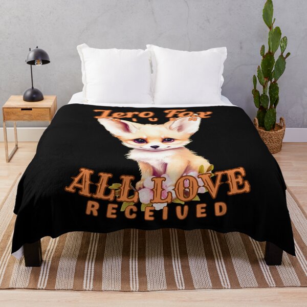 Item preview, Zero Fox Given, All Love Received. fox watercolor designed and sold by FoxVibes.