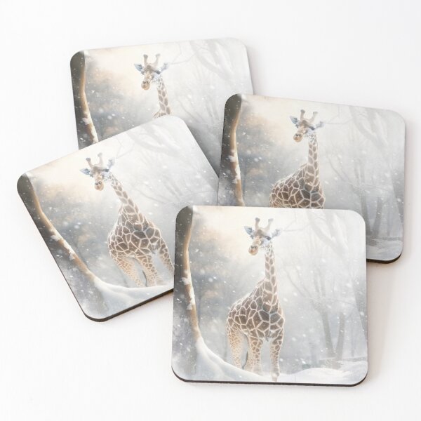 Item preview, Snow Giraffe 01 designed and sold by Elisabeth Lucas.